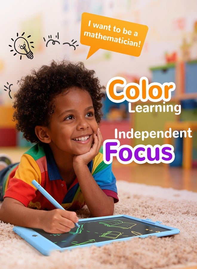 KOKODI LCD Writing Tablet, Gifts for 3 Years Old Boys and Girls，10 Inch Colorful Doodle Board Drawing Tablet, Erasable Reusable Electronic Drawing Pads, Educational and Learning Toys for Kids - Image 4